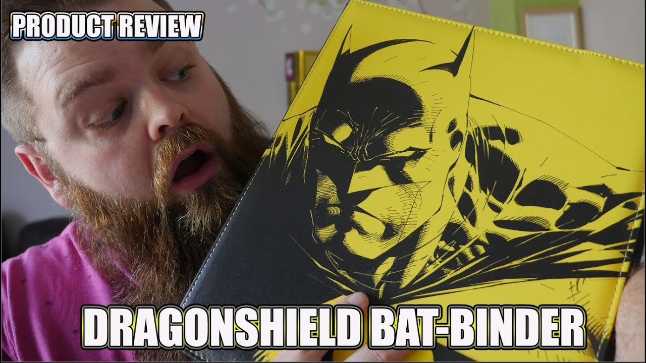 YUGIOH   TCG product Review DragonShield Bat Binder!