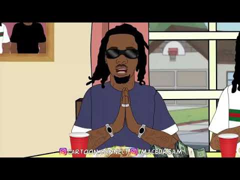 How migos bless the food Cartoon version