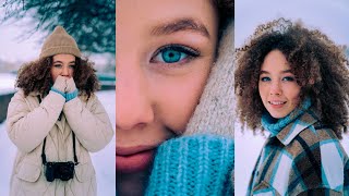 Purple Tone Lightroom Preset | Lightroom Mobile Preset Free DNG | winter preset | lightroom presets screenshot 1
