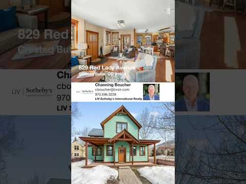 829 Red Lady Avenue, Crested Butte, CO home video tour