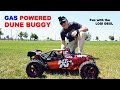 Giant Gas Powered RC Dune Buggy - Fun with the LOSI DBXL