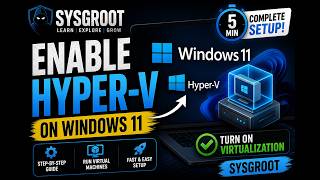 How to Install Hyper-V on Windows 11 | Step-by-Step Guide (Sysgroot)