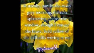 Good morning from Trishaworld 792!