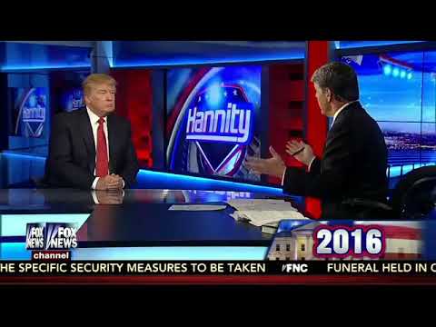 FOX News: Sean Hannity Interviews Donald Trump - October 28, 2014 - YouTube
