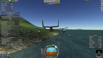 KSP MJ Island Runway 27 Autoland (take two)