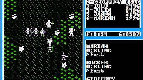 Apple II Game: Ultima IV - Quest of the Avatar (1985 ORIGIN Systems, Inc.) (1/4)