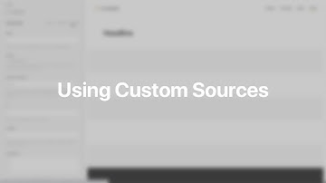 Using Custom Sources | YOOtheme Documentation (Joomla)