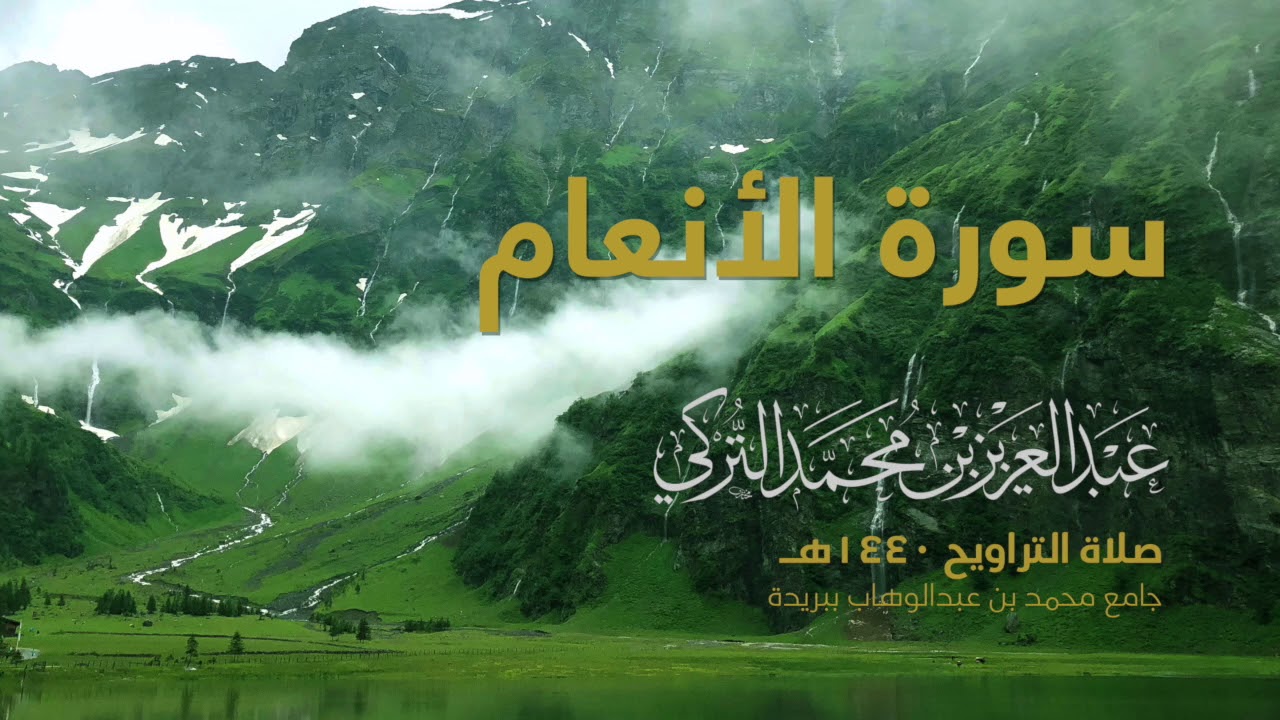 سورة الأنعام  | من صلاة التراويح ١٤٤٠هـ | القارئ عبدالعزيز التركي | جودة عالية