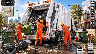 Garbage Truck Simulator 2026 | Realistic City Cleaning Gameplay | Android Game screenshot 3