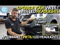 Upgrade your vw t61 with new ultra bright led headlights ushaped drls  sequential indicators