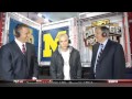 Eminem espn interview  notre dame vs michigan halftime 2013 mmlp2