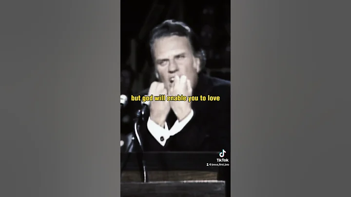 We have to love each other. Do you love ?? #god #jesus #billygraham #foryou #love #sermon #shorts