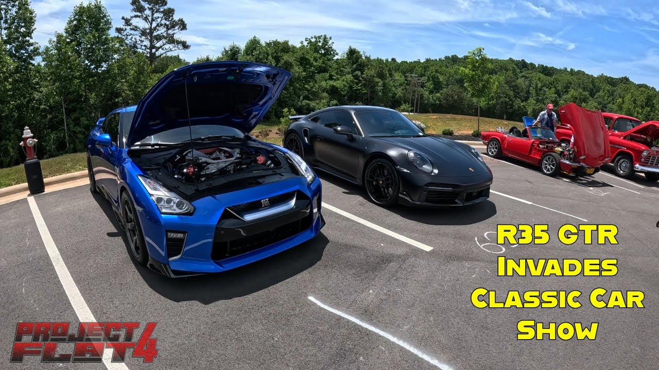Nissan R35 GTR Invades Classic Car Show | 2012 WRX tuning continues ...