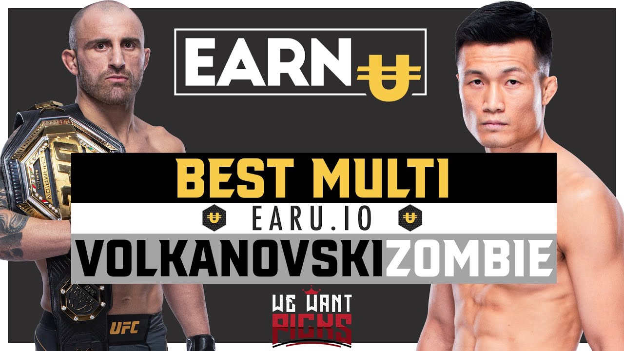 EARNU.IO: Best Multis for UFC 273: Volkanovski vs. The Korean Zombie