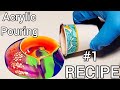 NEW! Use These 2 Products For ALL Acrylic Pouring Techniques! FANTASTIC Results.