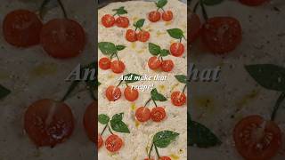 How to make pretty focaccia!