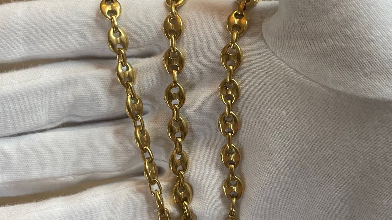 Collana Da Uomo In Acciaio Inossidabile Minimalista Classica, Con - 6
