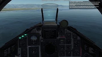 DCS: AJS-37 High drag Bombing in-game tutorial