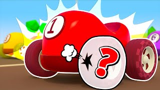 New adventures of Helper cars for kids! Racing cars need help. New episodes of cartoons for kids.