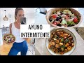 QUE COMO EN UN DIA | AYUNO INTERMITENTE - EXPERIENCIA , BENEFICIOS | RECETAS FACIL | YOLANDA MARTIN