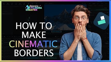 How to make Cinematic Black Bars in Filmora - Two Easy Methods!