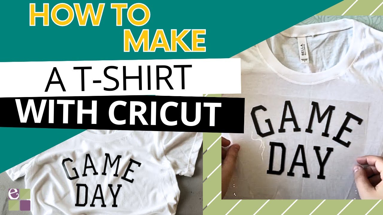 How to Make a DIY T-Shirt with a Cricut for Beginners Tutorial 