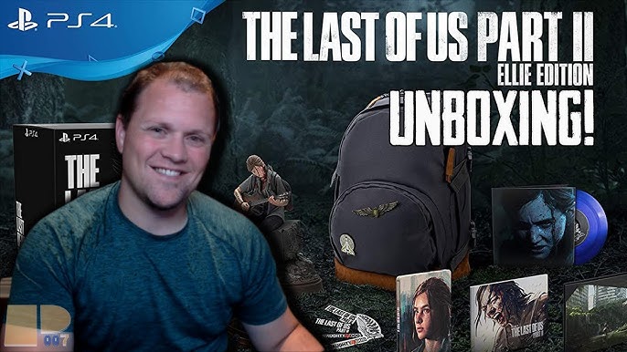 The Last of Us Part II: ELLIE EDITION UNBOXING (+ Dualshock Controller &  Seagate Hard Drive!) 