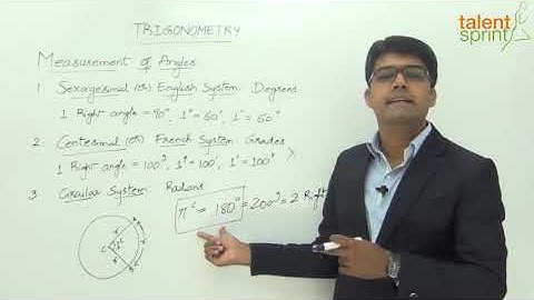 Trigonometry | Introduction | Part 1 | Quantitative Aptitude | TalentSprint Aptitude Prep