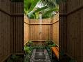 The Outdoor Bamboo Shower: A Refreshing Connection to Nature