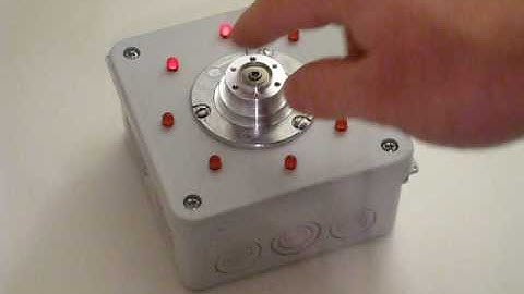 Hard Drive Stepper Motor as Rotary Encoder