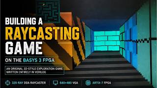 I'm Building a 3D Raycasting Game Entirely in Verilog | Basys 3 FPGA