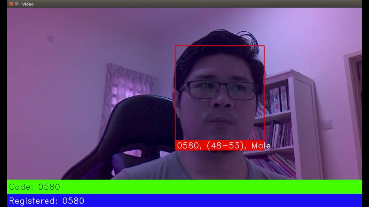 Face recognition with two stage authorization using QR code - JETSON ...