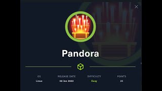 HTB Pandora Walkthrough, CVE-2021-32099, CVE-2020-13851