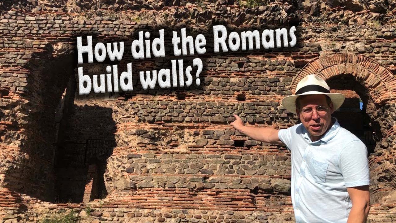 How the ROMANS built walls Leicester Jewry Wall YouTube