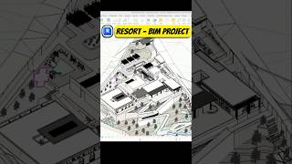 Resort - Revit BIM Project + Rendering #revit #architecture #bim