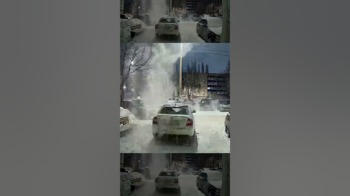 Don't park your cars near your house in winter!