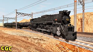 Steam train crashes #18 BeamNG Drive