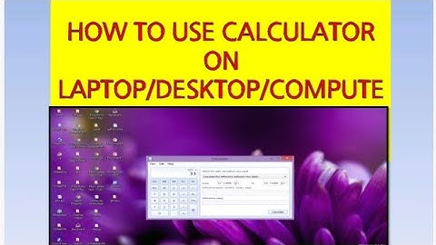 HOW TO FIND CALCULATOR ON LAPTOP/DESKTOP/COMPUTER in urdu-hindi very easy way