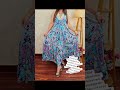 ✨ V-Neck Printed Dress – Stylish & Comfortable ✨✅ Free Size (M to 3XL)✅ Premium Imported Silk✅
