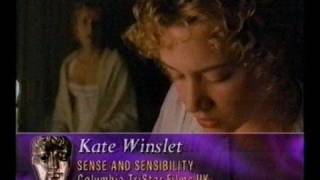 Kate Winslet wins BAFTA for Sense & Sensibility