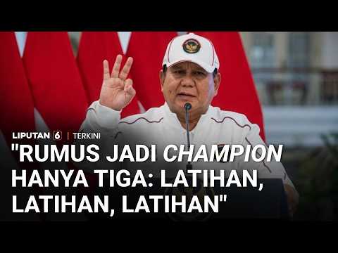 Lepas Kontingen Indonesia ke Asian Games 2026, Prabowo Ungkap Kunci Jadi Juara | Liputan 6