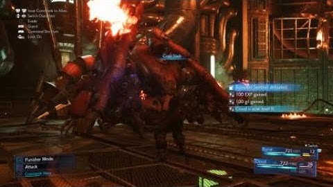 FF7R Demo - Trying to optimize the Scorpion Sentinel fight