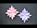 Brilliant paper flower origami  tutorial diy by colormania