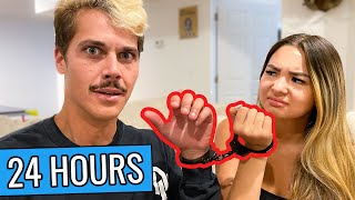 24 HOUR HANDCUFF CHALLENGE!!