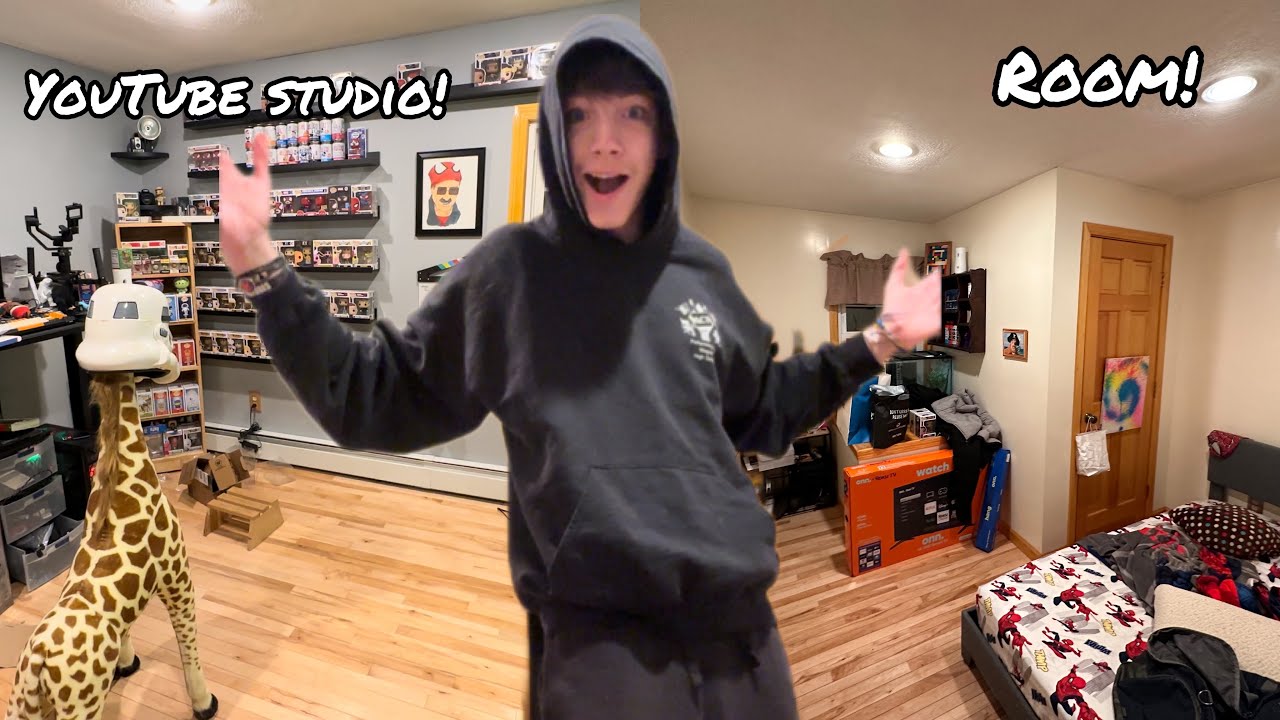 Turning My Room Into A Studio! - YouTube