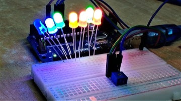 led brightness control using potentiometer with arduino