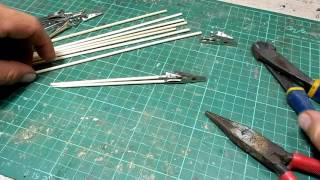 20x Metal Alligator Clip for DIY Painting Color Gundam Model Tools Kits