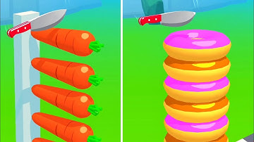 Slice It All Game! Satisfying and Relaxing ASMR Slicing Video NEW UPDATE