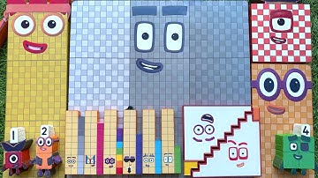 Looking for Numberblocks NEW 1631 Puzzle Tetris Shape | ASMR chirping of birds