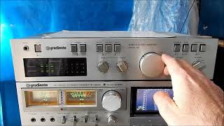 OPINIÃO SINCERA - MODEL 166 GRADIENTE AMPLIFICADOR VINTAGE LINHA COMPO